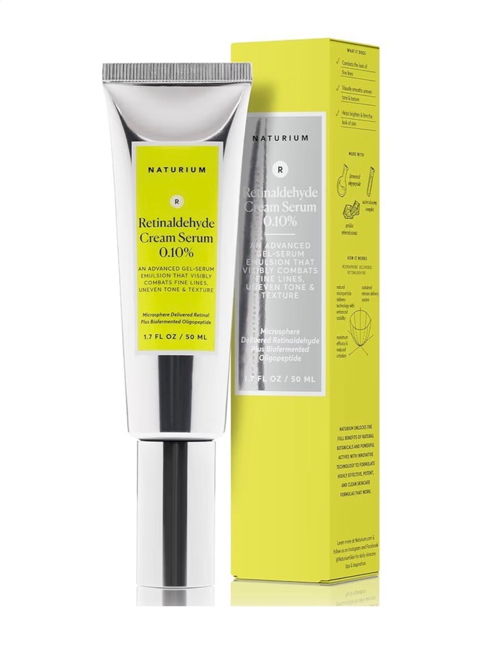 Naturium Retinaldehyde Cream Serums 0.10%